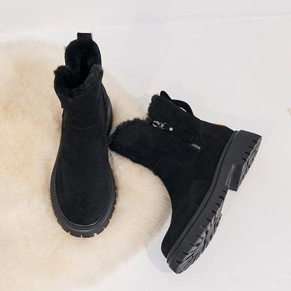 Elegante Winterstiefel aus Pelz - Baileigh