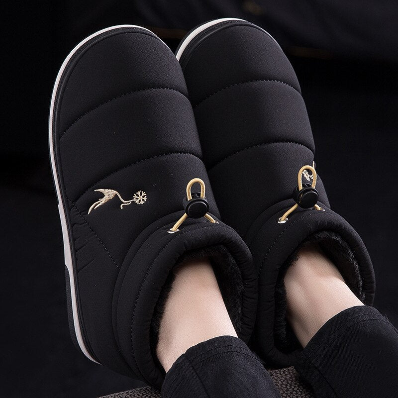 Warme Hallenschuhe