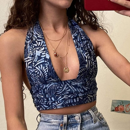 Amity Halter Top | Sommerlich fröhlich & stilvoll