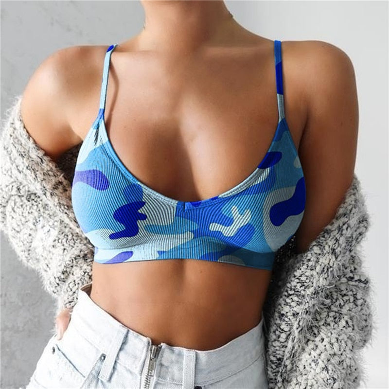 Coco Camouflage Crop Top | Ein cooles & sommerliches Damen-Top