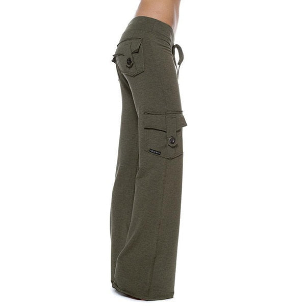Stretch-Cargo-Hose für Damen
