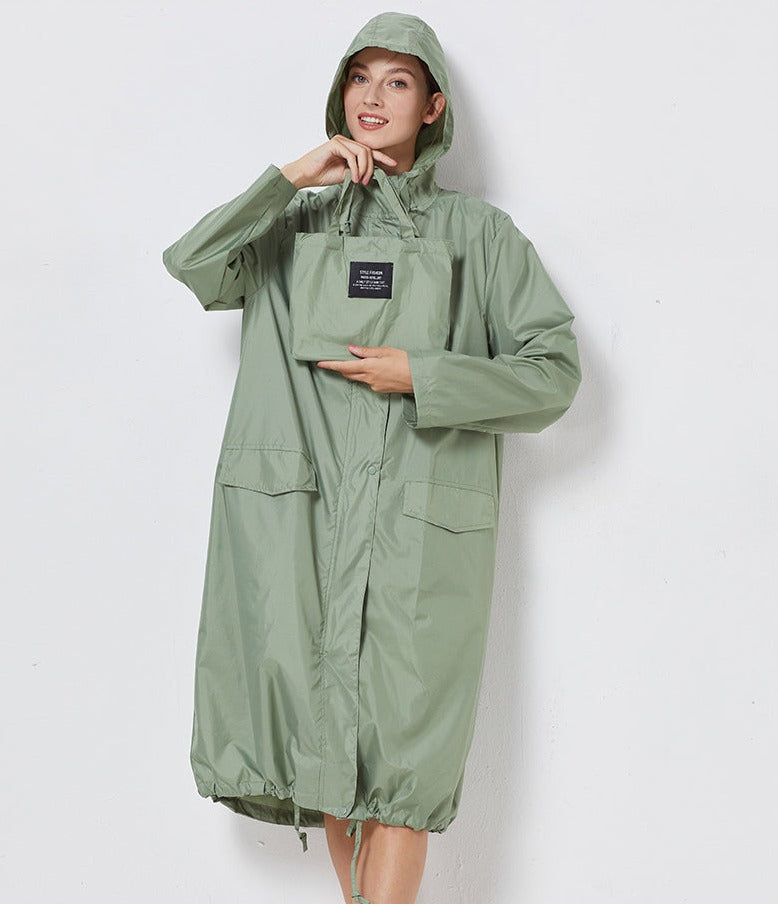 Regenmantel mit Kapuze für Damen - Marcela