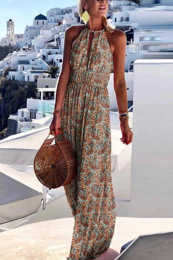 Haven - Maxikleid mit buntem Druck