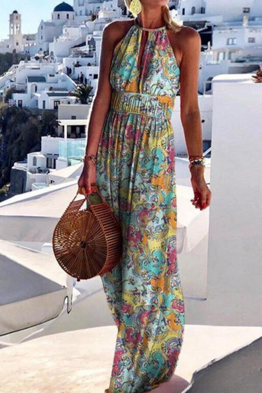 Haven - Maxikleid mit buntem Druck