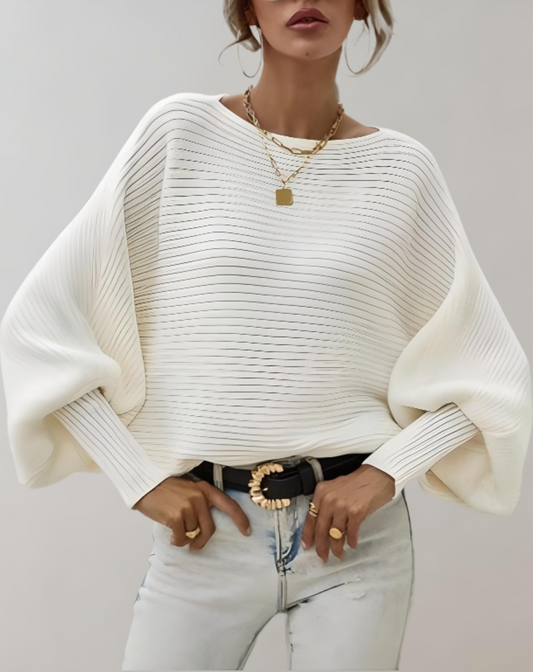 Irene - Stylischer und bequemer Winterpullover mit Puffärmeln für Frauen