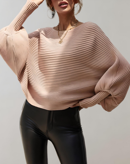 Irene - Stylischer und bequemer Winterpullover mit Puffärmeln für Frauen