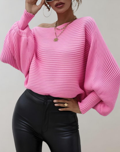 Irene - Stylischer und bequemer Winterpullover mit Puffärmeln für Frauen