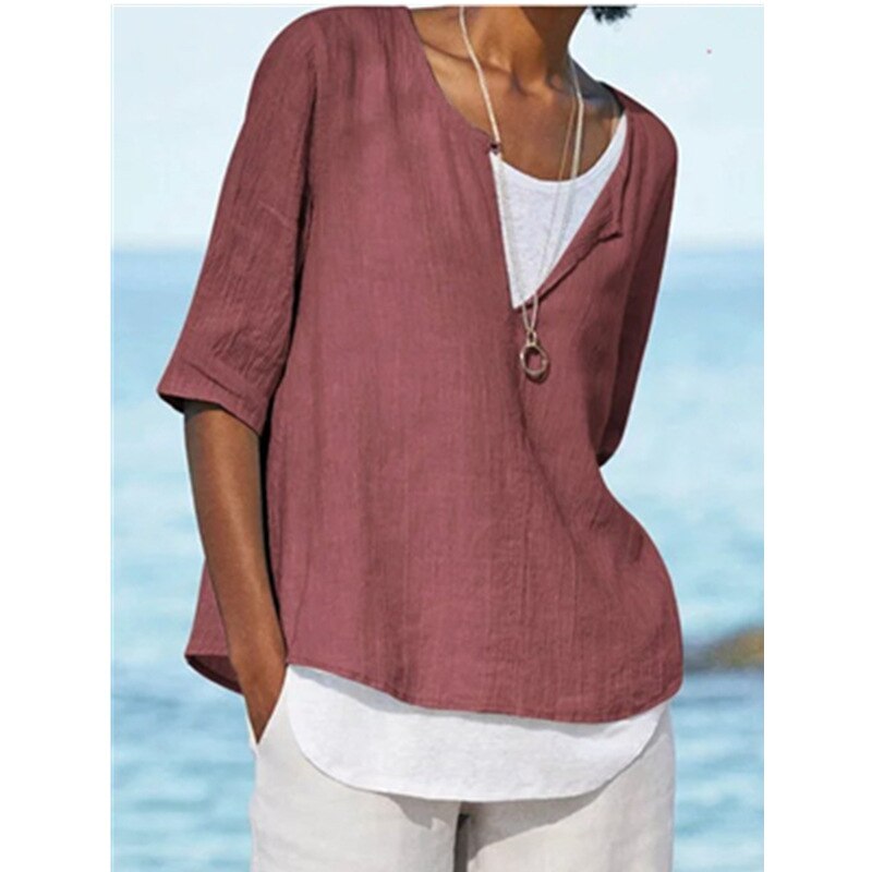 VeeTee™: Shirt mit V-Ausschnitt für Frauen