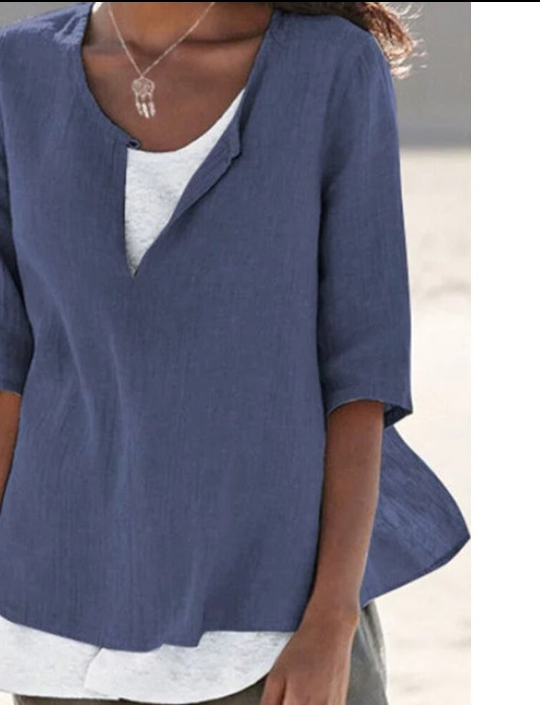VeeTee™: Shirt mit V-Ausschnitt für Frauen