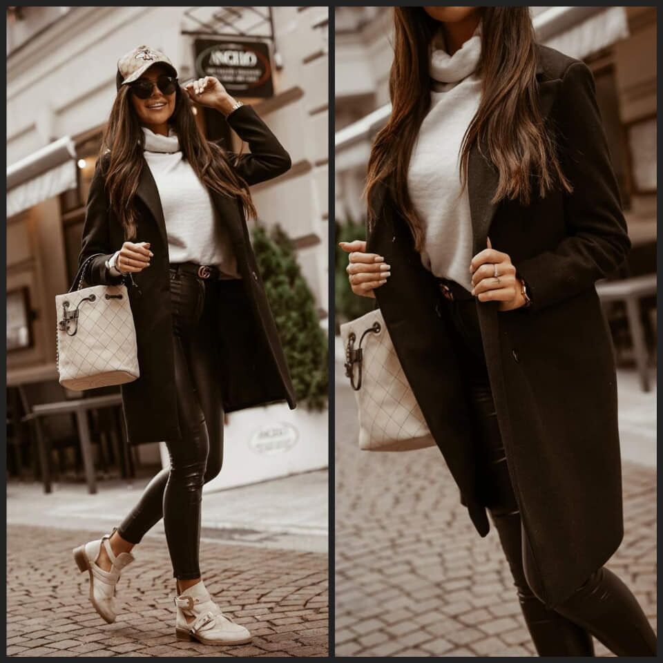 BrownJacket I Lange Jacke für Frauen