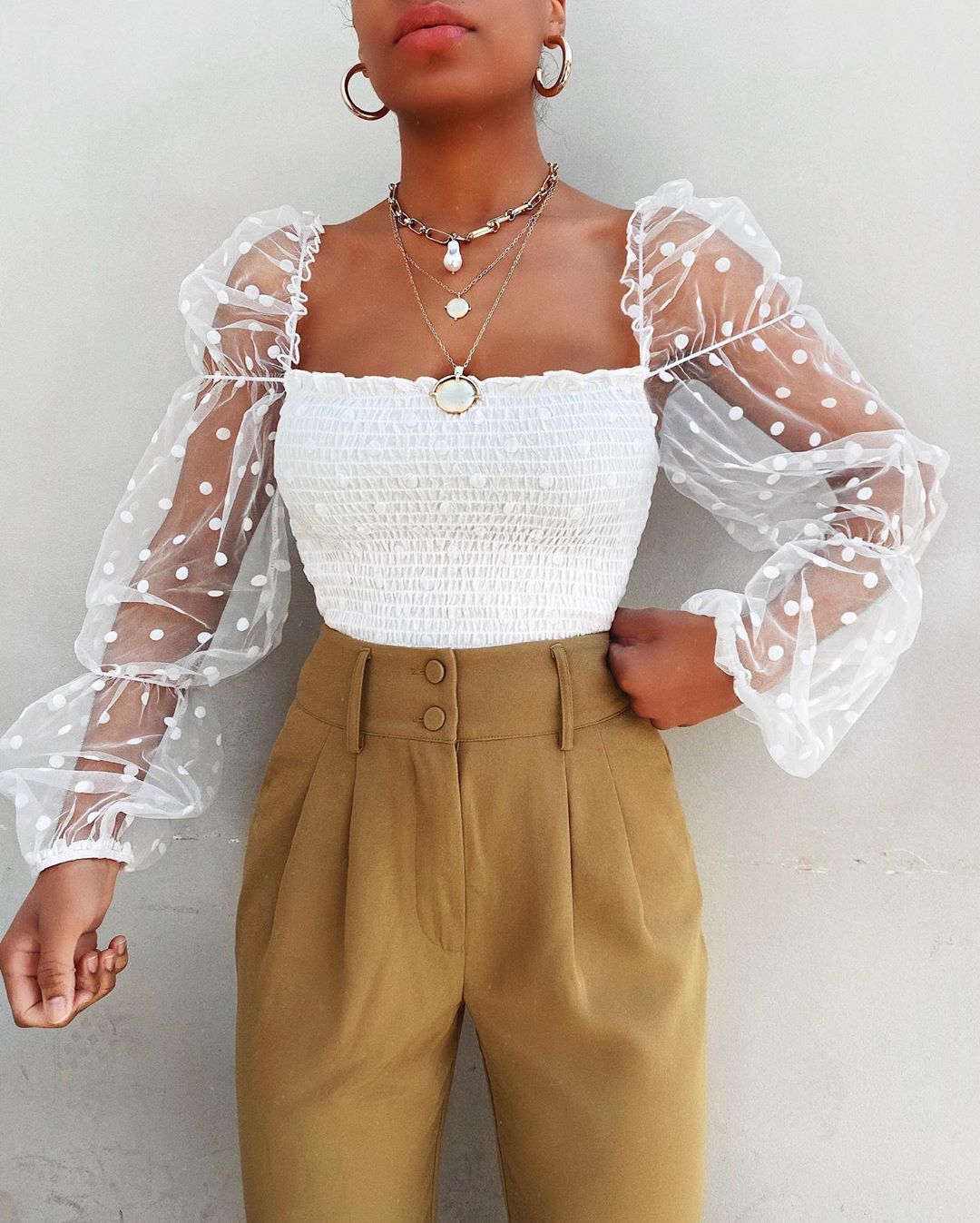 Vardi Dante™ Tiffany Top mit Mesh | Ein einzigartiges & stilvolles Damen-Top