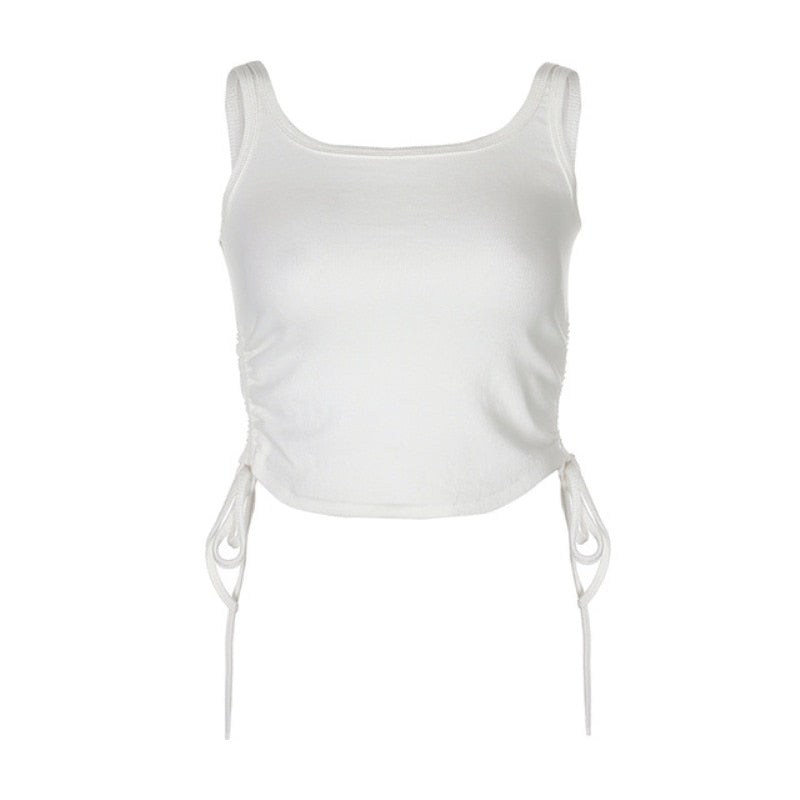 Vardi Dante™ Mimi Ärmelloses Cropped Top | Ein kurzes & stylisches Top