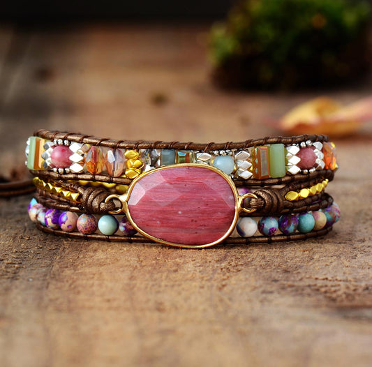 Naturstein | Handgefertigtes Armband