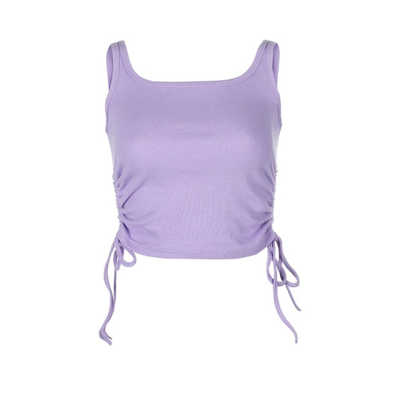 Vardi Dante™ Mimi Ärmelloses Cropped Top | Ein kurzes & stylisches Top