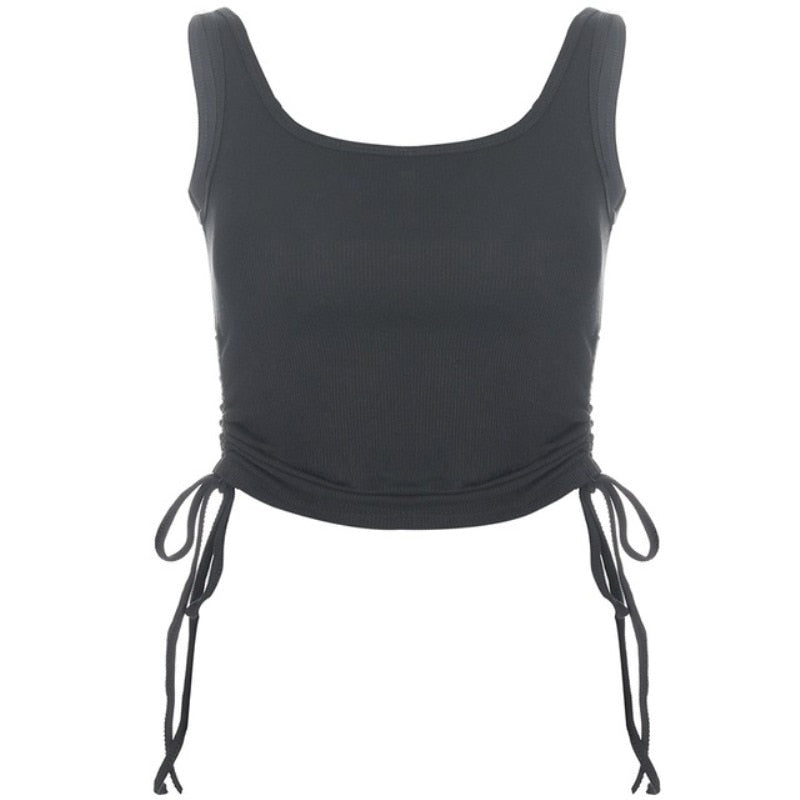 Vardi Dante™ Mimi Ärmelloses Cropped Top | Ein kurzes & stylisches Top