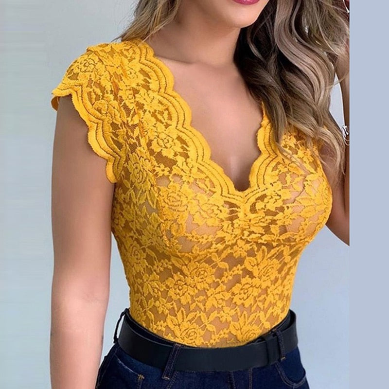 Vardi Dante™ Kyra Lace Top | Ein sexy & elegantes Top für Damen