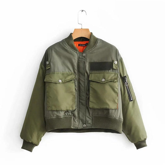 ScarletsJacket I Kurze Bomberjacke für Frauen