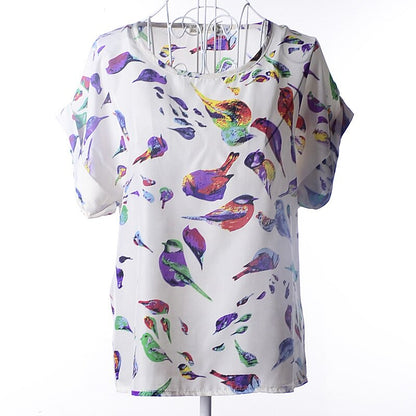 Vardi Dante™ Klara Baumwoll-Shirt für Frauen | Ein Sommer & Fröhlich T-Shirt
