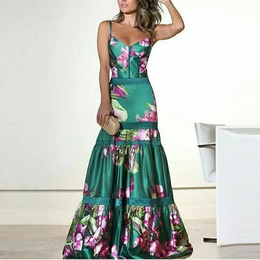 Agnes - Elegantes geblümtes Kleid