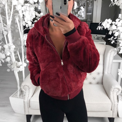 Soft Cardigan mit Kapuze - Nomi