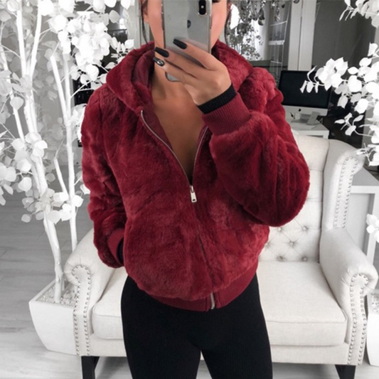 Soft Cardigan mit Kapuze - Nomi