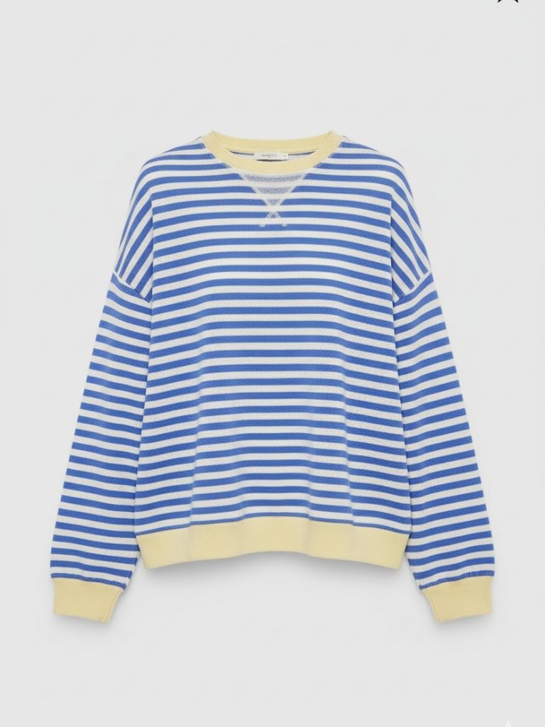 Helena | Schicker und bequemer Damenpullover mit Streifen