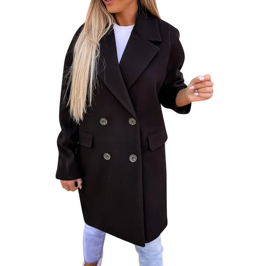 Renata - Stilvoller Trenchcoat in der Mitte der Wade