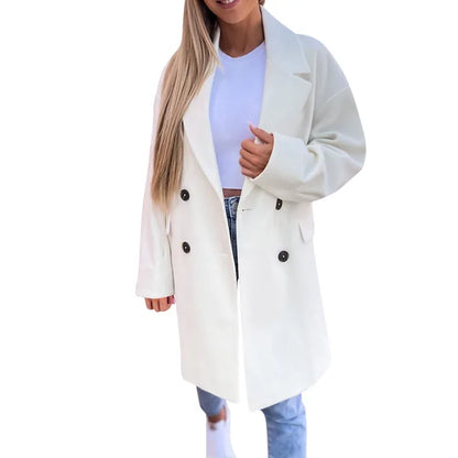 Renata - Stilvoller Trenchcoat in der Mitte der Wade