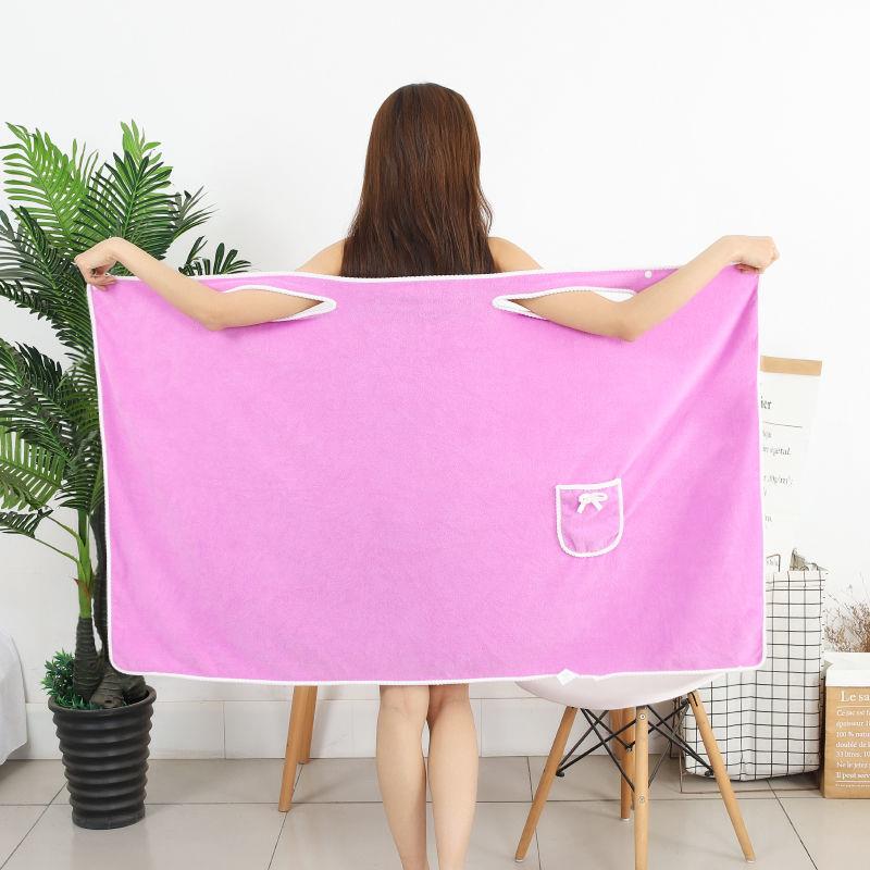 Trockener Bademantel | saugfähiges Badetuch