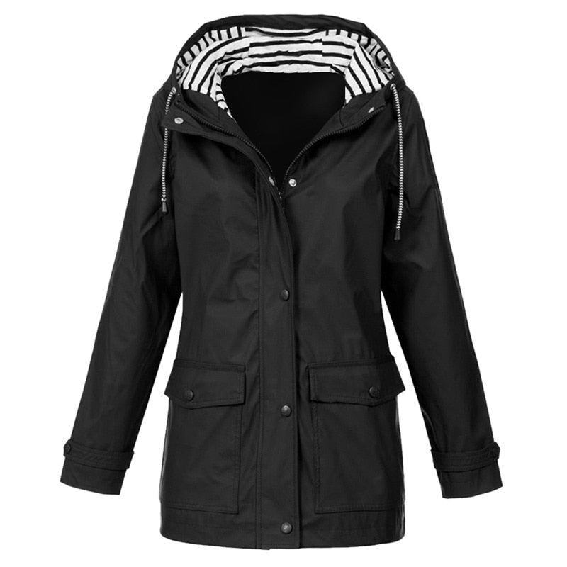 AmberJacket I Regenmantel für Frauen