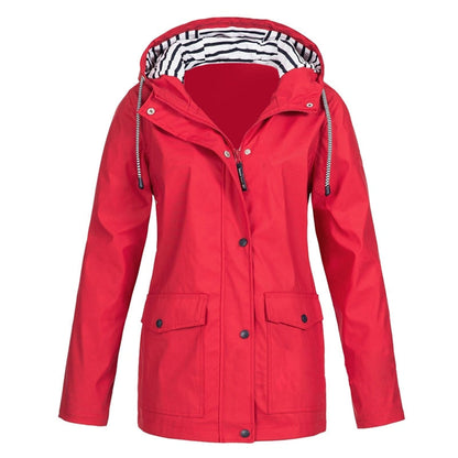 AmberJacket I Regenmantel für Frauen