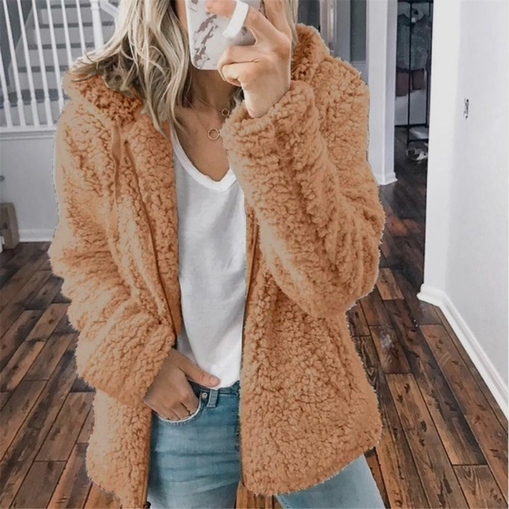 Teddy Hooded Cardigan | Super weich & wunderbar warm