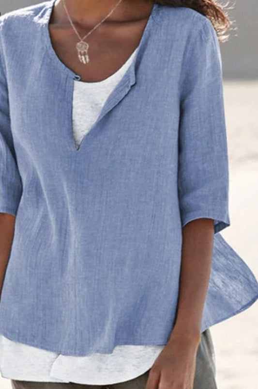 VeeTee™: Shirt mit V-Ausschnitt für Frauen