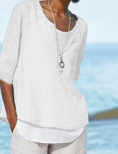 VeeTee™: Shirt mit V-Ausschnitt für Frauen