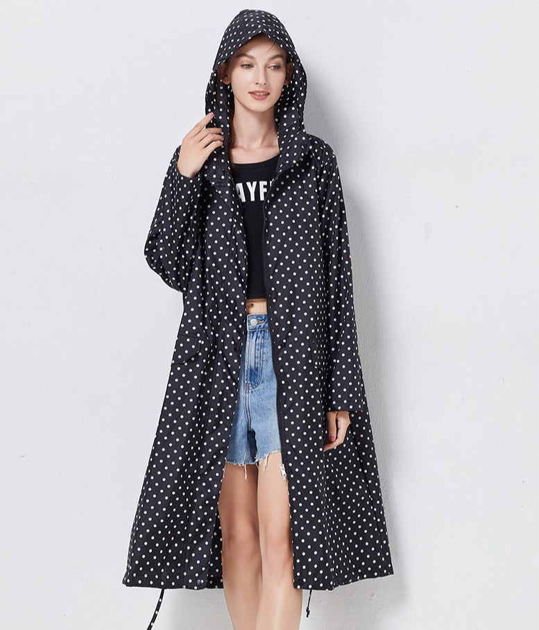 Regenmantel mit Kapuze für Damen - Marcela