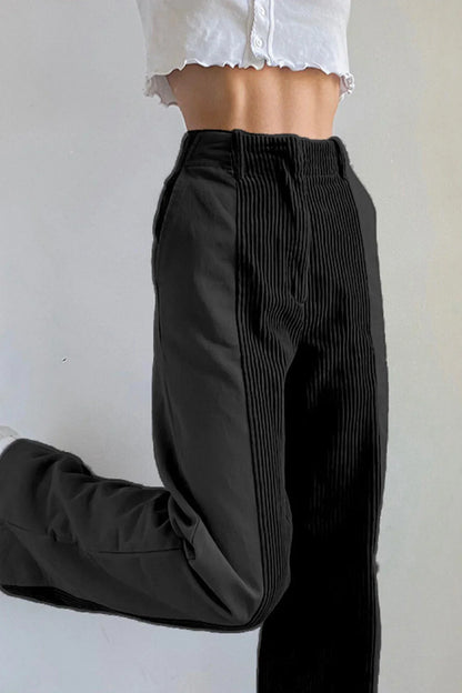 Isabella | Kordhose mit Patchwork | Kreativer Stil | Bequeme Passform