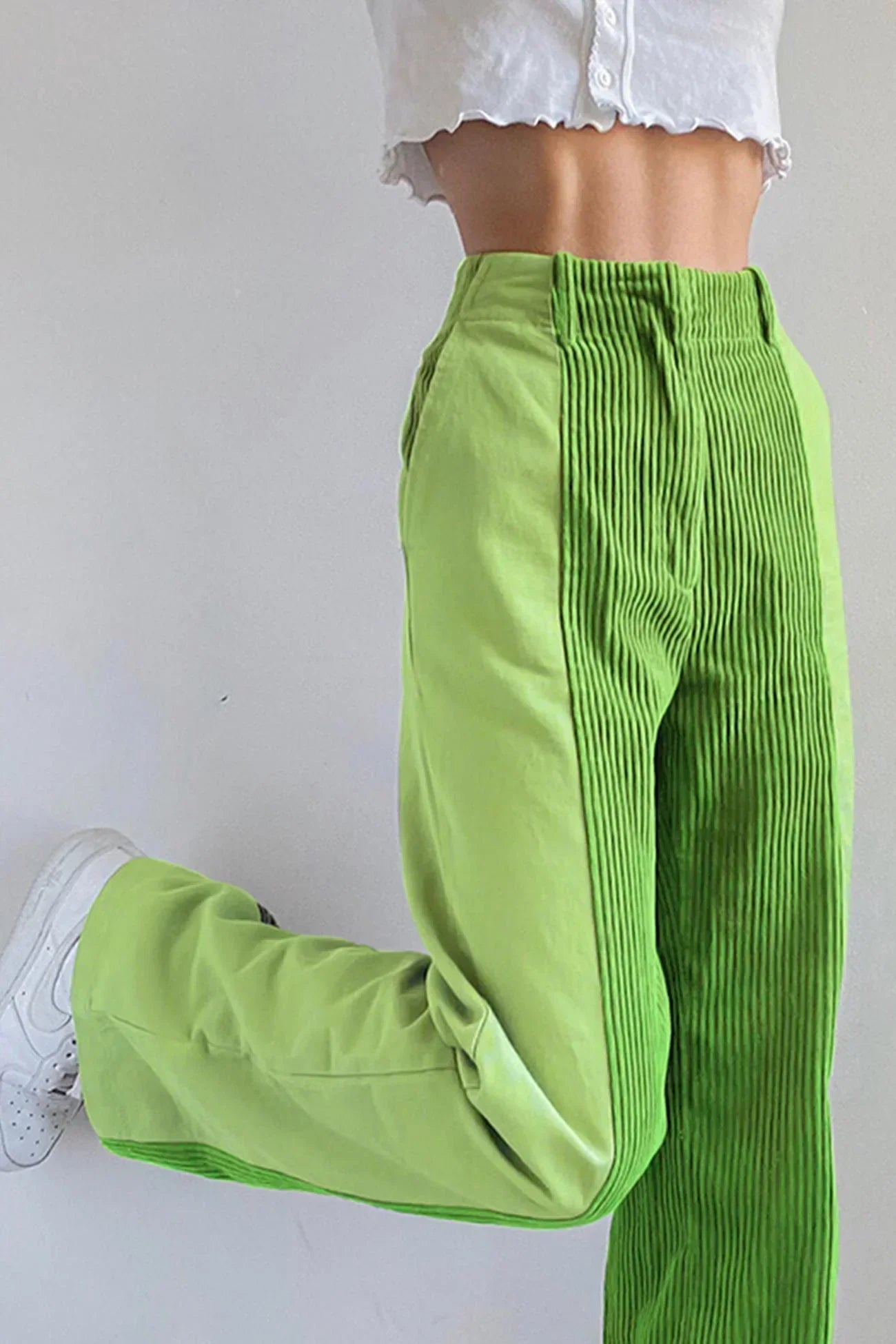 Isabella | Kordhose mit Patchwork | Kreativer Stil | Bequeme Passform