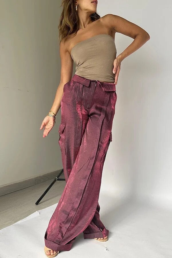 Elegante Hose mit Pailletten für Damen