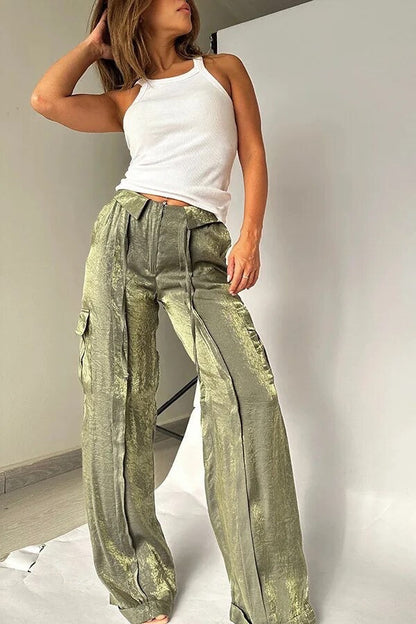 Elegante Hose mit Pailletten für Damen
