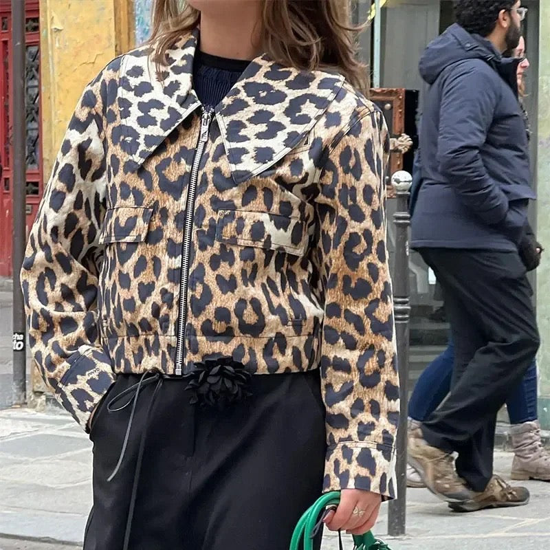 Evie - Leopardenjacke für Frauen