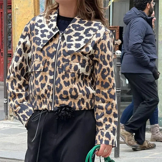 Evie - Leopardenjacke für Frauen