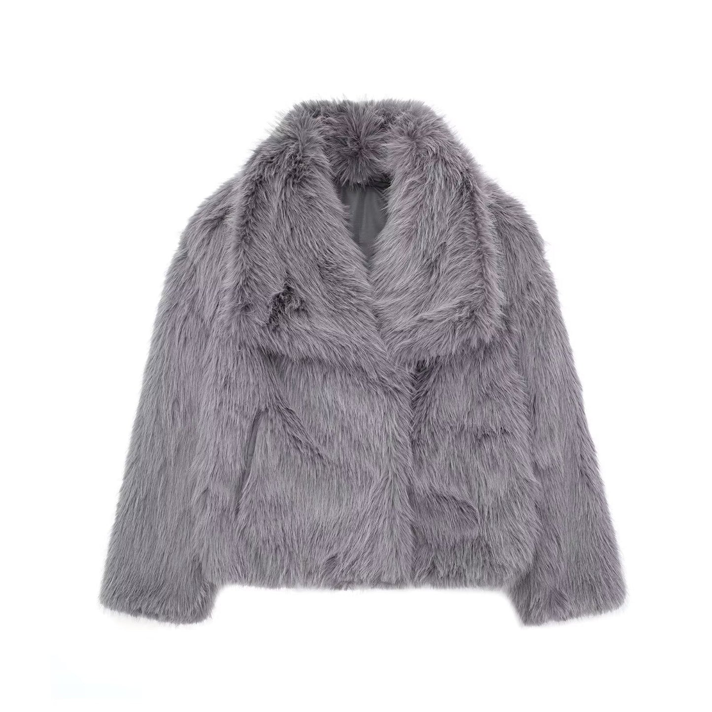 Warmer Pelzmantel für Frauen | Luxus und Komfort - perfekt für den Winter