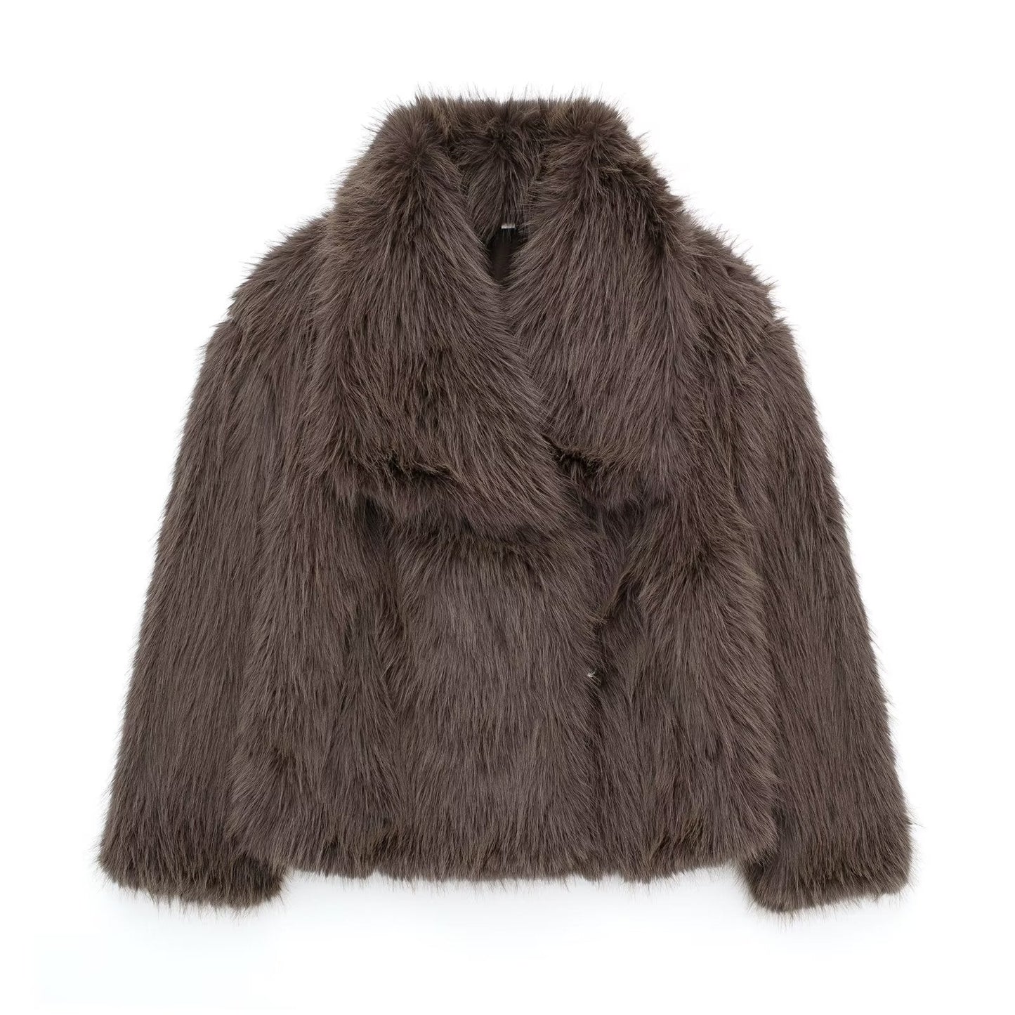 Warmer Pelzmantel für Frauen | Luxus und Komfort - perfekt für den Winter