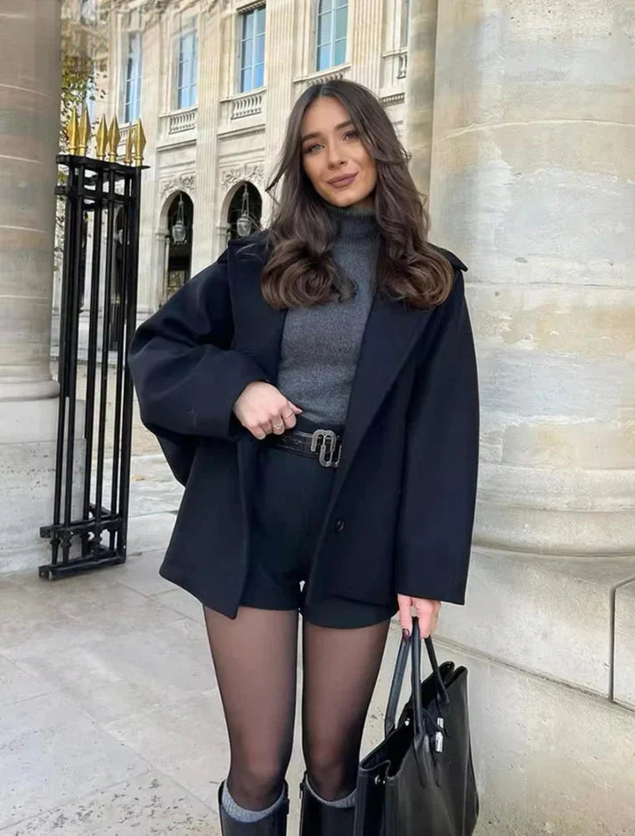 Elona | Moderne, schicke und bequeme Damenjacke mit Knöpfen