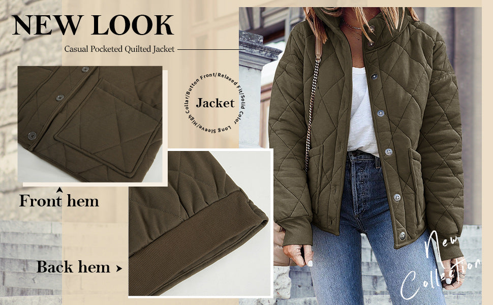 Delyth® Lässige und mühelose Jacke