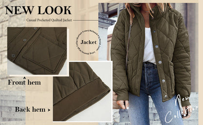 Delyth® Lässige und mühelose Jacke