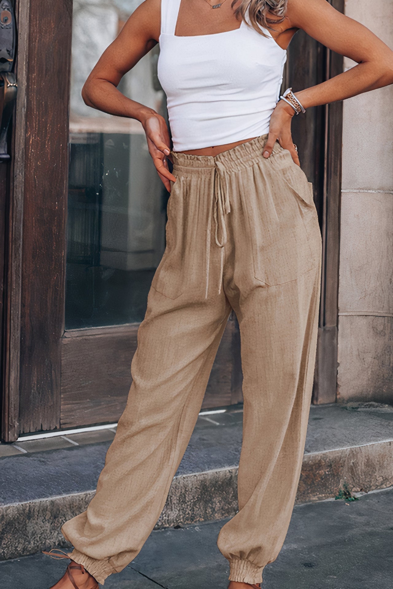 Élodie - Leinenhose für Damen