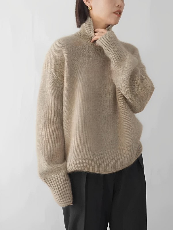 Zadie - Rollkragenpullover aus Kaschmir
