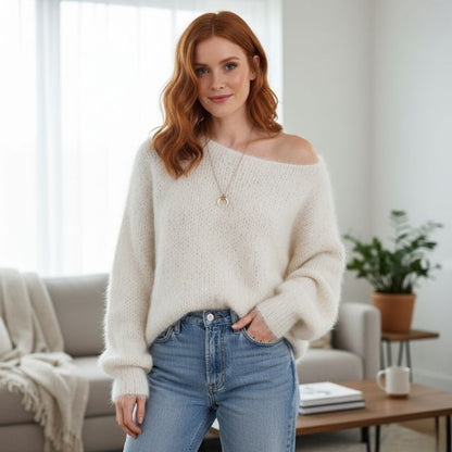 Inès | Stilvoller und bequemer Strickpullover für Damen