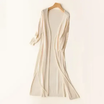 Elegante lange Strickjacke für Frauen